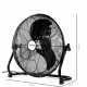Ventilator de Podea 16" BÖHM BLFF-40 Număr viteze 3 ,90W, Unghi de înclinare reglabil