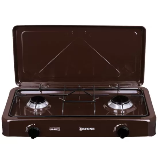 Aragaz, Minigaz 2 arzatoare Ertone ERT-MN 207MR, Emailat Aragaz, Minigaz 2 arzatoare Ertone ERT-MN 207MR, Emailat