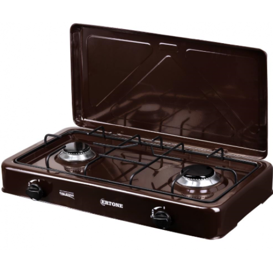 Aragaz, Minigaz 2 arzatoare Ertone ERT-MN 207MR, Emailat