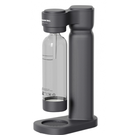 Aparat preparare Sifon HAUSBERG HB-6040GR, Recipient 1L, Eco-Friendly, Material ABS, Gri