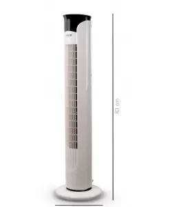 Ventilator Turn 32" BÖHM BH870RC, Număr viteze: 3, 45W, Indicator LED, Telecomanda inclusa Ventilator Turn 32" BÖHM BH870RC, Număr viteze: 3, 45W, Indicator LED, Telecomanda inclusa