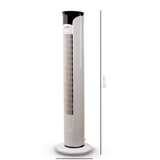 Ventilator Turn 32" BÖHM BH870RC, Număr viteze: 3, 45W, Indicator LED, Telecomanda inclusa