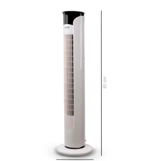 Ventilator Turn 32" BÖHM BH870RC, Număr viteze: 3, 45W, Indicator LED, Telecomanda inclusa Ventilator Turn 32" BÖHM BH870RC, Număr viteze: 3, 45W, Indicator LED, Telecomanda inclusa