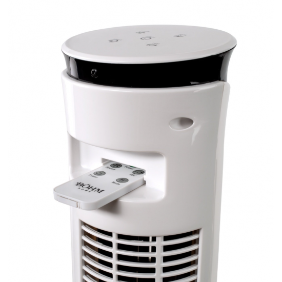 Ventilator Turn 32" BÖHM BH870RC, Număr viteze: 3, 45W, Indicator LED, Telecomanda inclusa