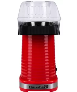 Aparat popcorn Hausberg HB-900RS, 1200 W, Rosu Aparat popcorn Hausberg HB-900RS, 1200 W, Rosu