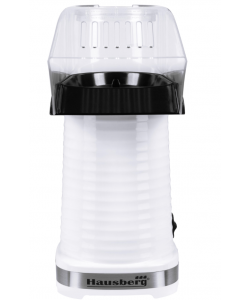 Produs resigilat Aparat popcorn Hausberg HB-900AB, 1200 W, Alb