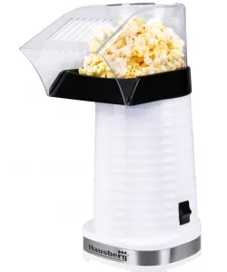 Aparat popcorn Hausberg HB-900AB, 1200 W, Alb Aparat popcorn Hausberg HB-900AB, 1200 W, Alb