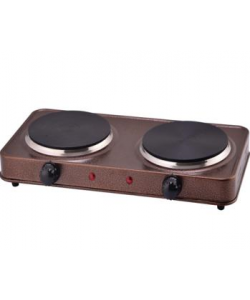 Produs resigilat Plita electrica Ertone MN200MR, 1500W, 2 arzatoare, Maro