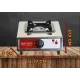 Minigaz Ertone MN201, 1 Arzator, Aprindere automata - Inox Minigaz Ertone MN201, 1 Arzator, Aprindere automata - Inox