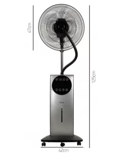 Ventilator cu Pulverizare Apă și Umidificare 16" BÖHM BSP40-ED Ventilator cu Pulverizare Apă și Umidificare 16" BÖHM BSP40-ED