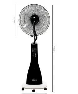 Ventilator cu Pulverizare Apă și Umidificare 16" BÖHM BSP40-RA Ventilator cu Pulverizare Apă și Umidificare 16" BÖHM BSP40-RA
