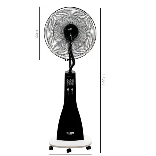 Ventilator cu Pulverizare Apă și Umidificare 16" BÖHM BSP40-RA Ventilator cu Pulverizare Apă și Umidificare 16" BÖHM BSP40-RA