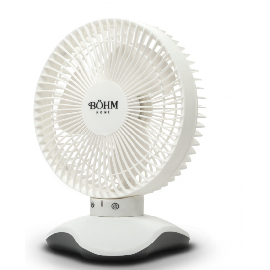 Ventilator de Birou 6" cu USB BÖHM BP2306,Număr viteze 3, Unghi de înclinare 60°