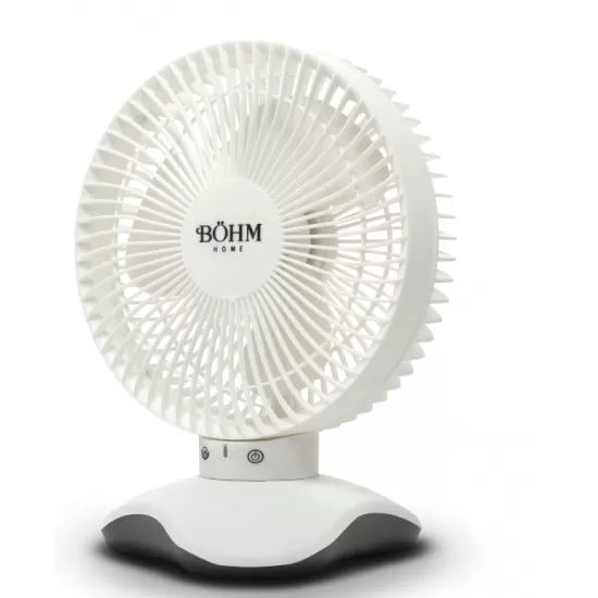 Ventilator de Birou 6" cu USB BÖHM BP2306,Număr viteze 3, Unghi de înclinare 60° Ventilator de Birou 6" cu USB BÖHM BP2306,Număr viteze 3, Unghi de înclinare 60°