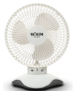 Ventilator de Birou 6" cu USB BÖHM BP2306,Număr viteze 3, Unghi de înclinare 60°