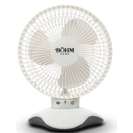 Ventilator de Birou 6" cu USB BÖHM BP2306,Număr viteze 3, Unghi de înclinare 60°