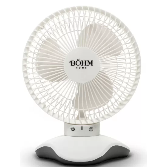 Ventilator de Birou 6" cu USB BÖHM BP2306,Număr viteze 3, Unghi de înclinare 60° Ventilator de Birou 6" cu USB BÖHM BP2306,Număr viteze 3, Unghi de înclinare 60°