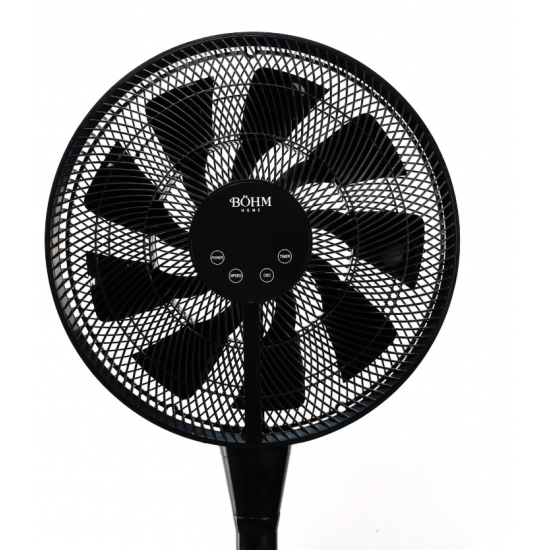 Ventilator de Podea 16" BÖHM BY2316 Număr viteze 8, 25W,Ecran LED, telecomanda