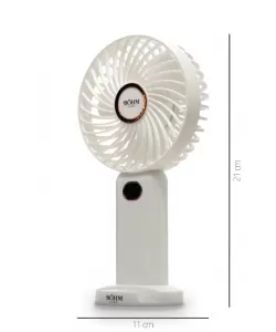 Ventilator Portabil 4" cu USB și Acumulator BÖHM BSF-F11