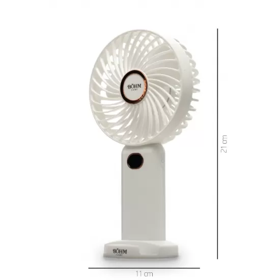 Ventilator Portabil 4" cu USB și Acumulator BÖHM BSF-F11 Ventilator Portabil 4" cu USB și Acumulator BÖHM BSF-F11
