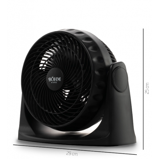 Ventilator Turbo de Birou 8" BÖHM BTFF8 Număr viteze 2, 35W