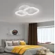 Lustra LED Asgard cu Telecomanda, Lumina Dimabila, Alb Lustra LED Asgard cu Telecomanda, Lumina Dimabila, Alb