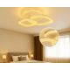 Lustra LED Asgard cu Telecomanda, Lumina Dimabila, Alb