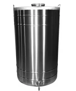 Butoi INOX cu capac flotant 300L Butoi INOX cu capac flotant 300L