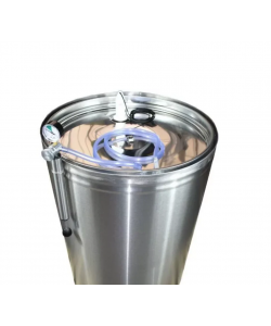 Butoi INOX cu capac flotant 300L