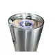 Butoi INOX cu capac flotant 300L Butoi INOX cu capac flotant 300L