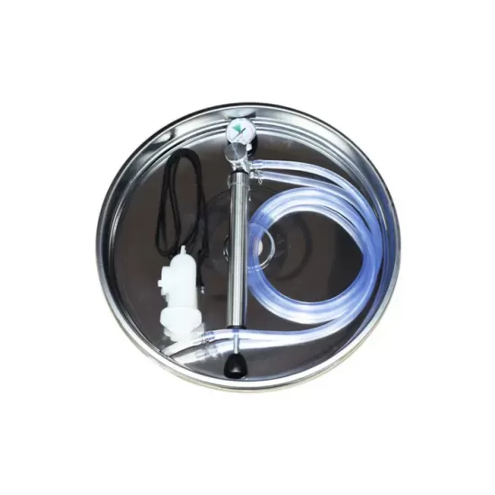 Butoi INOX cu capac flotant 300L Butoi INOX cu capac flotant 300L