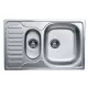 Chiuveta bucatarie Freddo SN9023D, 2 cuve, anticalcar, pentru blat 78x49 cm, cuva dreapta, Inox Chiuveta bucatarie Freddo SN9023D, 2 cuve, anticalcar, pentru blat 78x49 cm, cuva dreapta, Inox