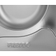 Chiuveta bucatarie Freddo SN9023D, 2 cuve, anticalcar, pentru blat 78x49 cm, cuva dreapta, Inox