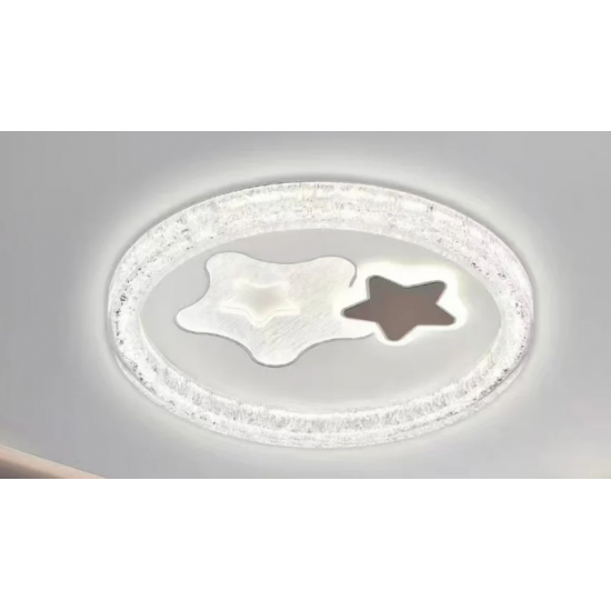 Lustra LED SKYForma Nexen, 160W, lumina Rece/Calda/Neutra, Negru