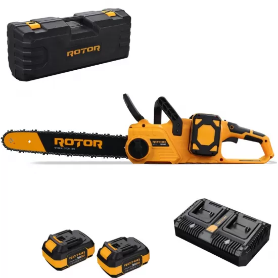Drujba pe acumulator ROTOR RBS1601, 36V/5Ah, 26m/s, 6000 rot/min Drujba pe acumulator ROTOR RBS1601, 36V/5Ah, 26m/s, 6000 rot/min