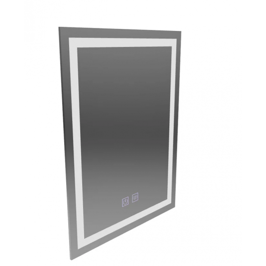Oglinda LED Rectangulara, 60x80cm, Edge LUMINOUS Touch, Sistem Dezaburire, Dimabila