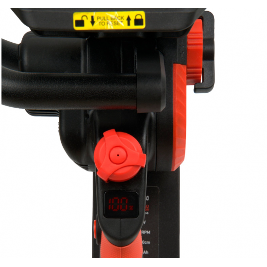 Mini drujba 12 INCH pe acumulator cu 1 acumulator 20V/ 4Ah si incarcator YAMAMOTO YBS-124, 6200 rot/min, Brushless