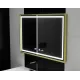 Oglinda LED Rectangulara, 120x80cm, Verite Royale Gold MotionGlow Marcello, Sistem Dezaburire, Ceas & Termometru, Dimabila Oglinda LED Rectangulara, 120x80cm, Verite Royale Gold MotionGlow Marcello, Sistem Dezaburire, Ceas & Termometru, Dimabila