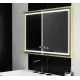 Oglinda LED Rectangulara, 120x80cm, Verite Royale Gold MotionGlow Marcello, Sistem Dezaburire, Ceas & Termometru, Dimabila Oglinda LED Rectangulara, 120x80cm, Verite Royale Gold MotionGlow Marcello, Sistem Dezaburire, Ceas & Termometru, Dimabila