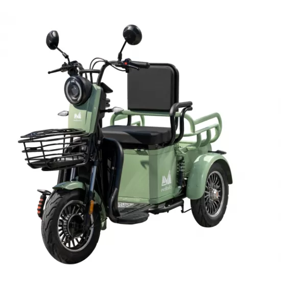 Triciclu Electric Persoane TRP500,Putere: 500 W,Viteza maxima: 25 km/h ( verde /albastru ) Triciclu Electric Persoane TRP500,Putere: 500 W,Viteza maxima: 25 km/h ( verde /albastru )