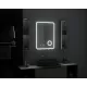 Oglinda LED Touch Ulrich Sistem Dezaburire, Ceas si Temperatura 60x80 cm Rama Negru Brushed Lupa Cosmetica Oglinda LED Touch Ulrich Sistem Dezaburire, Ceas si Temperatura 60x80 cm Rama Negru Brushed Lupa Cosmetica