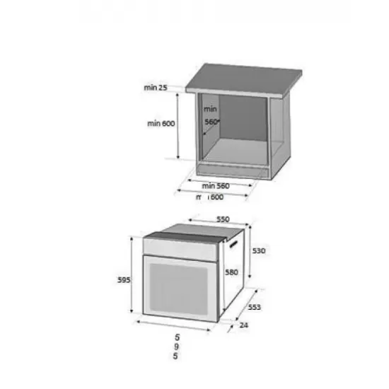Pachet Incorporabil Hausberg Cuptor electric HB-8051NG, Clasa A, 76L, 2000W, Negru, Plita HB-563NG, 4 arzatoare, Gaz, Sticla Pachet Incorporabil Hausberg Cuptor electric HB-8051NG, Clasa A, 76L, 2000W, Negru, Plita HB-563NG, 4 arzatoare, Gaz, Sticla
