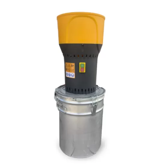 MOARA DE CEREALE HOLZ MILL 50L GRI - galeata metalica MOARA DE CEREALE HOLZ MILL 50L GRI - galeata metalica