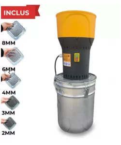 MOARA DE CEREALE HOLZ MILL 25L GRI - galeata metalica