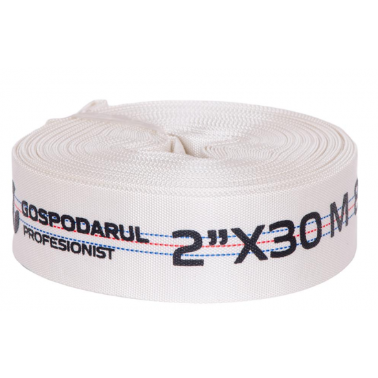 FURTUN POMPIERI -PVC PANZAT – 2” – Ø 50mm – 8 BAR -TIP C – 30M