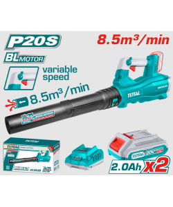 SUFLANTA 8.5m3/min LI-ION - 20V (INCLUDE 2 ACUMULATORI SI 1 INCARCATOR) TOTAL