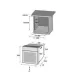 Pachet Incorporabil Cuptor electric Hausberg HB-8051NG, Clasa A, 76L, 2000W, Negru, Plita incorporabila HB-567NG, Gaz, 4 arzatoare, Sistem de siguranta GAZ, Gratar din fonta, Material Sticla, Negru Pachet Incorporabil Cuptor electric Hausberg HB-8051NG, Clasa A, 76L, 2000W, Negru, Plita incorporabila HB-567NG, Gaz, 4 arzatoare, Sistem de siguranta GAZ, Gratar din fonta, Material Sticla, Negru