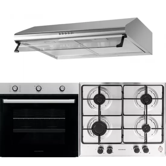 Pachet incorporabil Hausberg Cuptor electric HB-8053IN, Clasa A, 71L, 2225W, Negru/Inox, Plita Incorporabila HB-555, 4 arzatoare, Gaz, Inox, Hota incorporabila decorativa HB-1220, Putere de absorbtie 450 m3/h, 2 motoare, 60 cm, Inox Pachet incorporabil Hausberg Cuptor electric HB-8053IN, Clasa A, 71L, 2225W, Negru/Inox, Plita Incorporabila HB-555, 4 arzatoare, Gaz, Inox, Hota incorporabila decorativa HB-1220, Putere de absorbtie 450 m3/h, 2 motoare, 60 cm, Inox