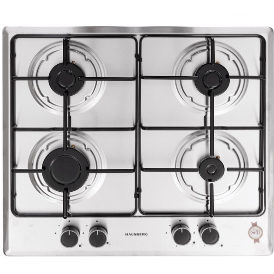 Pachet incorporabil Hausberg Cuptor electric HB-8053IN, Clasa A, 71L, 2225W, Negru/Inox, Plita Incorporabila HB-555, 4 arzatoare, Gaz, Inox, Hota incorporabila decorativa HB-1220, Putere de absorbtie 450 m3/h, 2 motoare, 60 cm, Inox