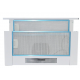 Produs resigilat Hota incorporabila telescopica Hausberg HB 1280, Putere de absorbtie 280m3/h, 1 motor, 60 cm